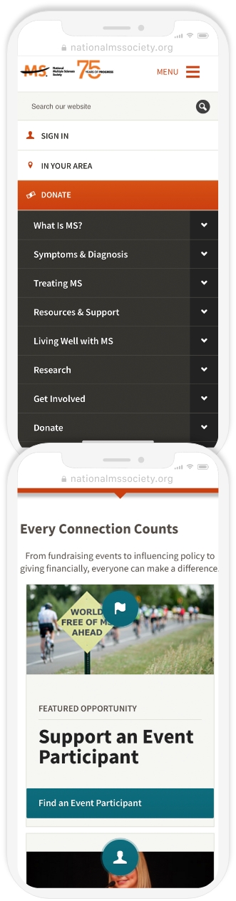 National Multiple Sclerosis Society website